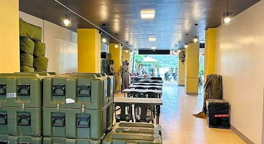 Clean and organized 6-bed dormitory room